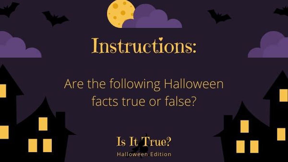 Is it True? Halloween Edition image number null